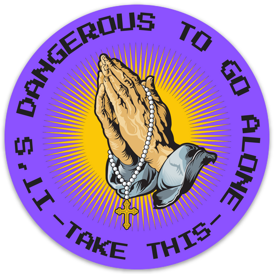 Take This - Rosary Sticker